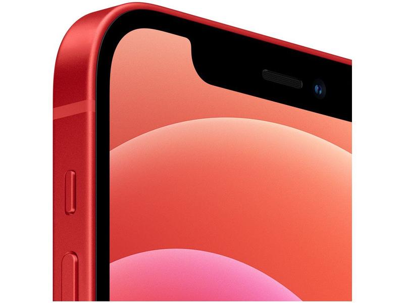 Iphone 12 64GB Vermelho, 5G, Tela 6.1, Câmera Dupla 12MP + Selfie